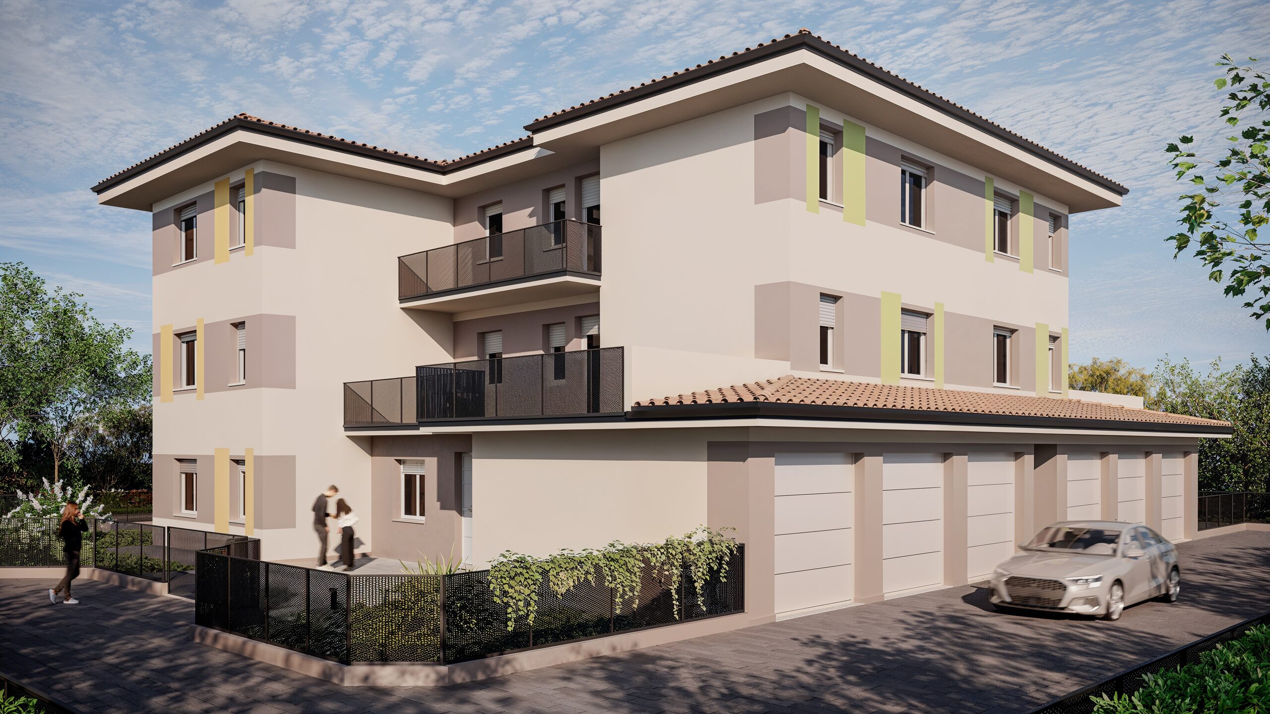 Edificio seguito dallo studio visuAle per le pratiche tecniche